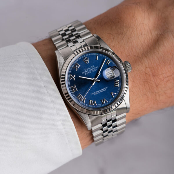 Rolex Datejust 16234 Blue Roman