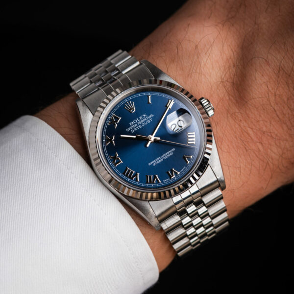 Rolex Datejust 16234 Blue Roman