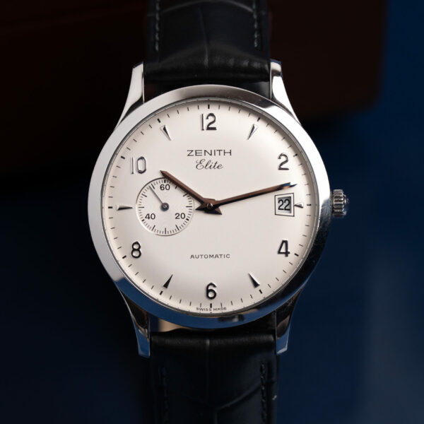 Zenith Elite Small Seconds Silver